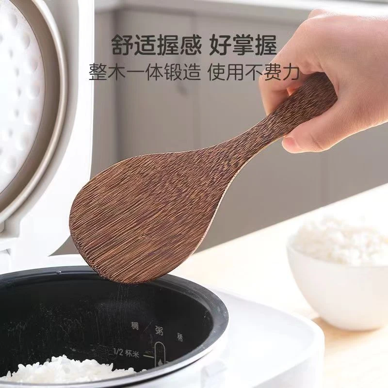 实木质装饭勺子餐具