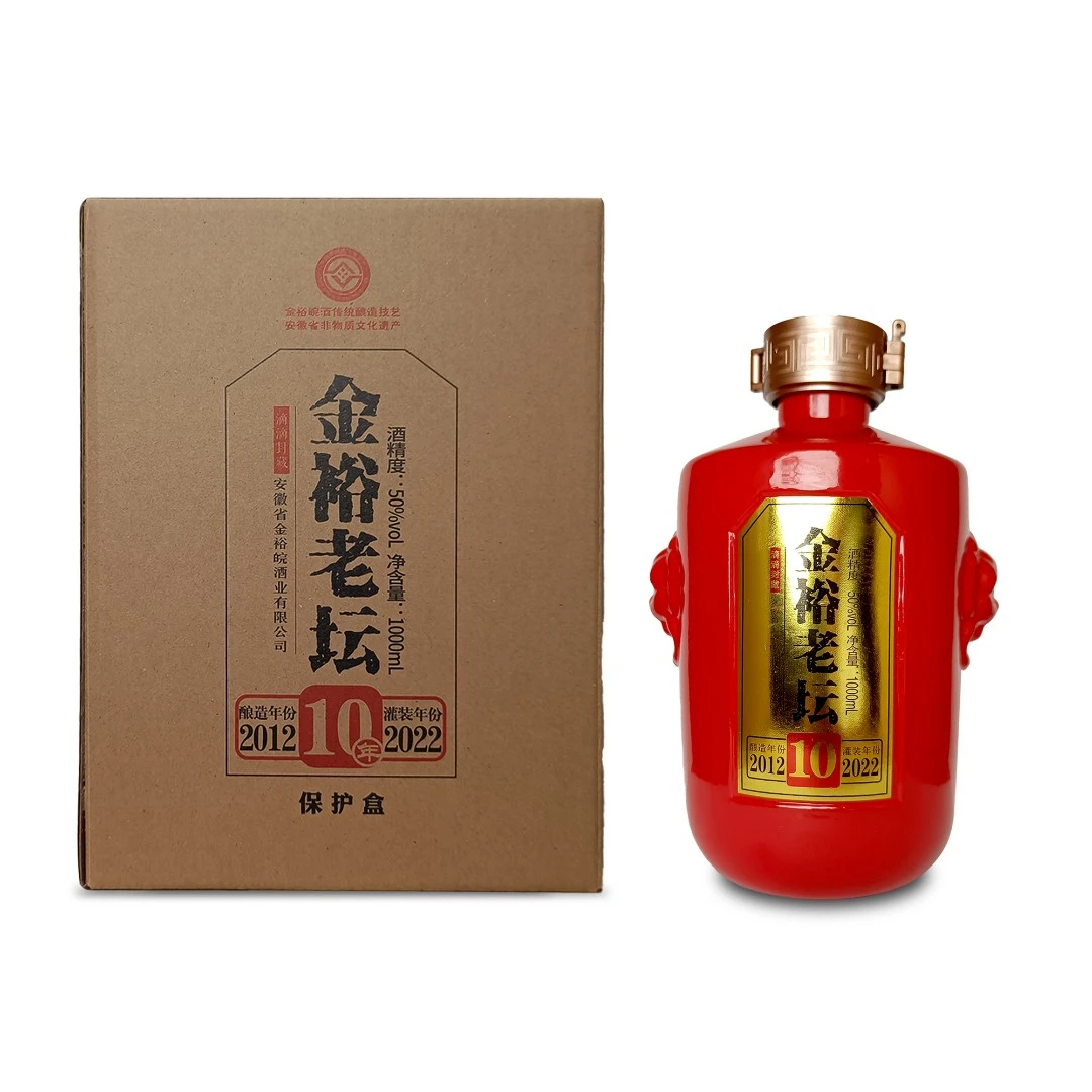 JINYUWAN/金裕皖金裕老坛10酒 金裕皖出品50度1000ml*1