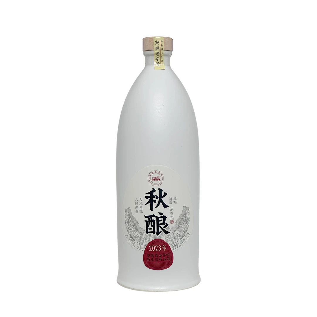 JINYUWAN/金裕皖秋酿酒（陶瓷瓶）52度700ml*6