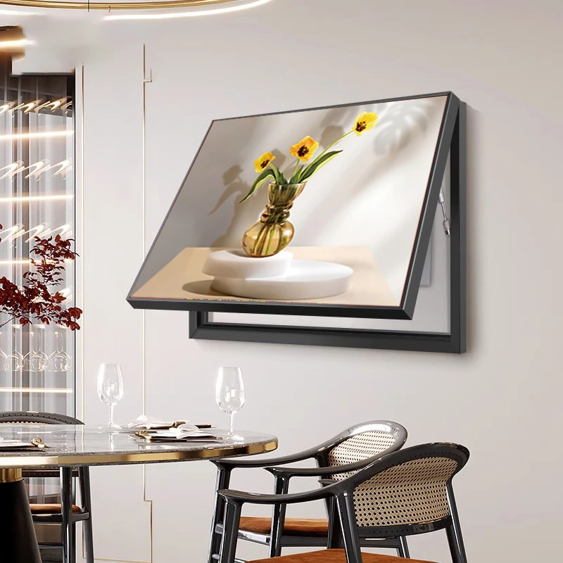 悦目丹青电表箱装饰画莫兰迪简约装饰画现代时尚简约免打孔电闸画