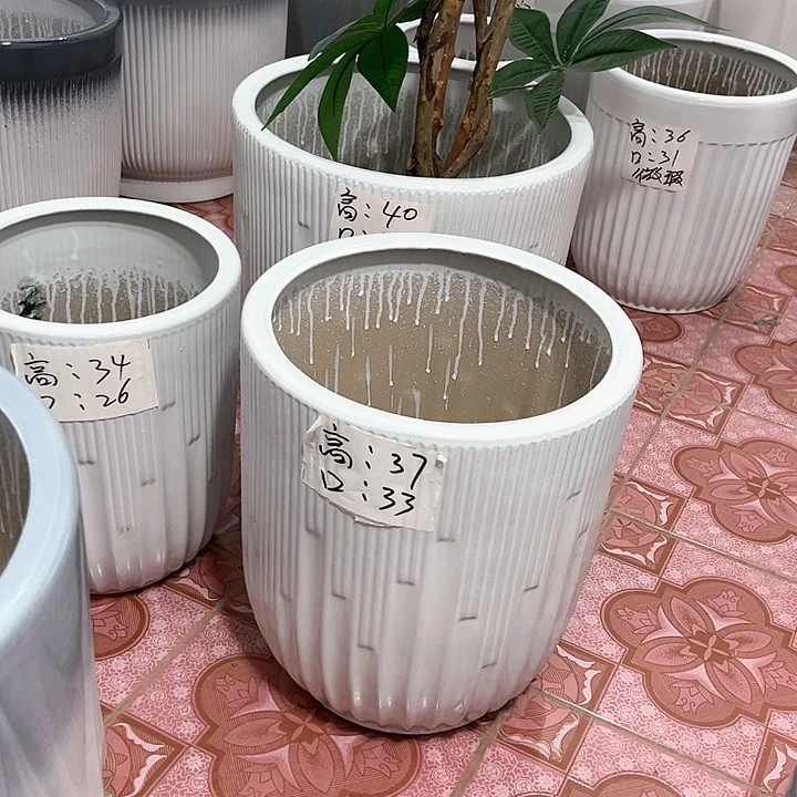 陶瓷音符陶瓷花盆默认微瑕