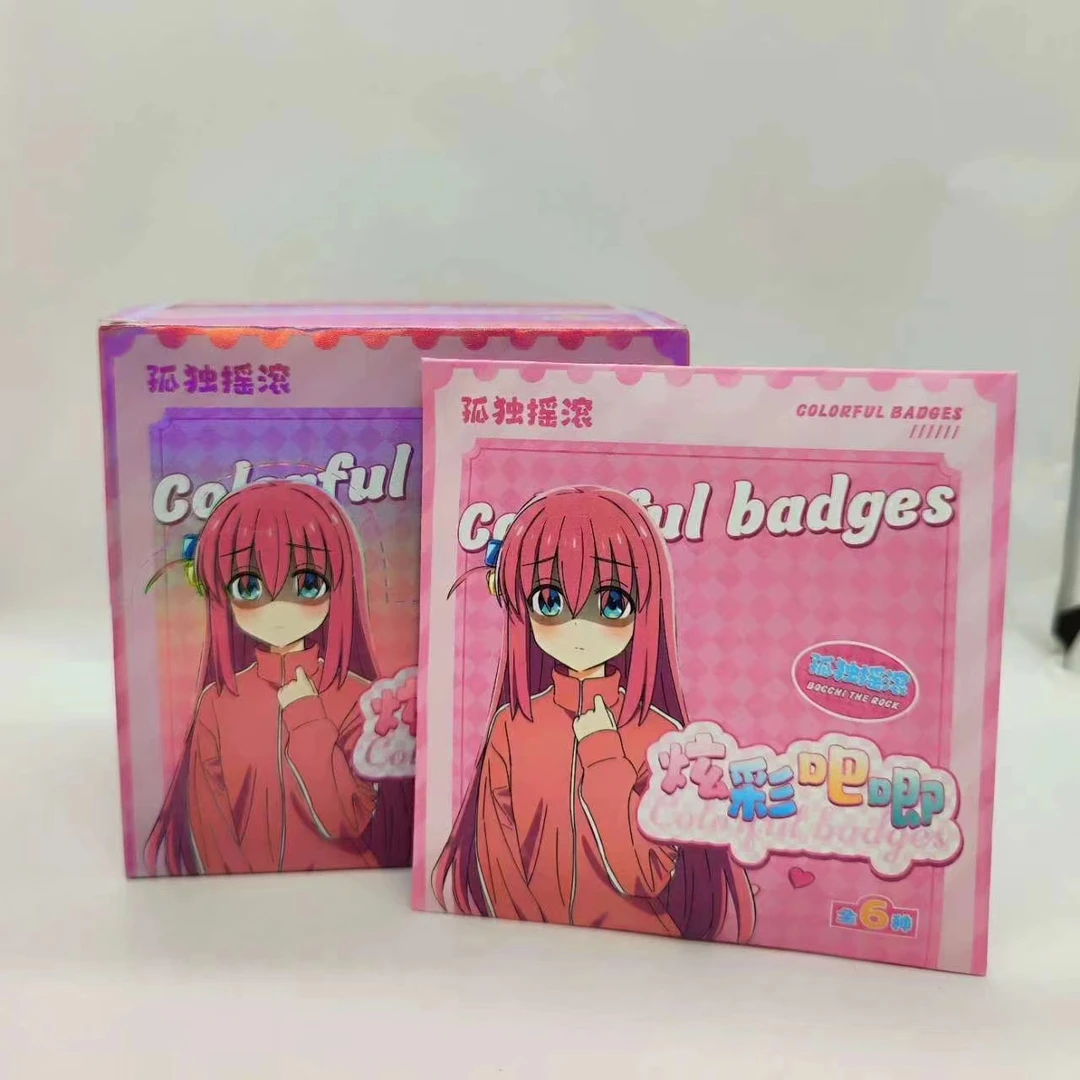 【孤独摇滚】孤独摇滚动漫周边75mm炫彩吧唧（直播代拆）