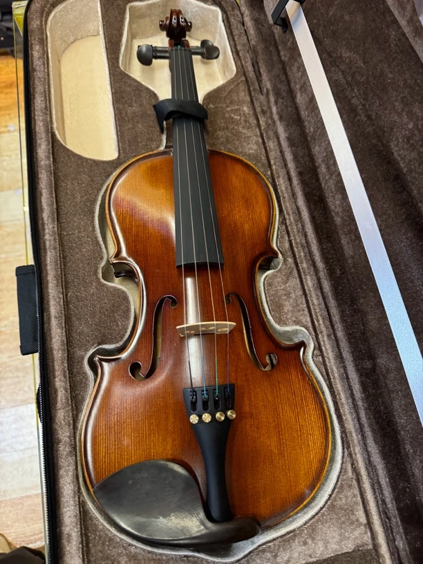 新声哑光练习手工琴小提琴