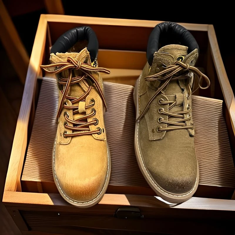 福利款女款马丁靴中高帮经典百搭磨砂户外轻微瑕