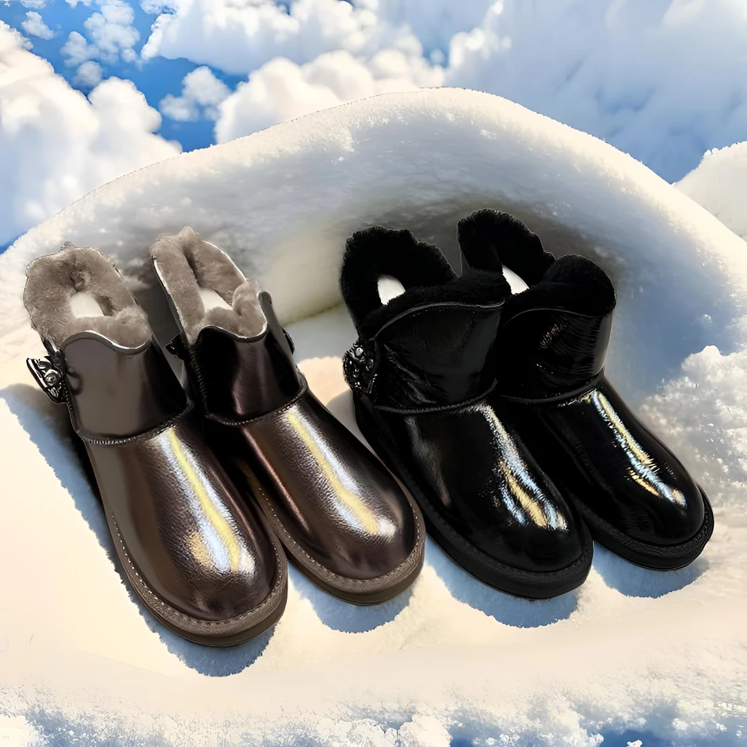 福利款女款雪地靴经典百搭个性加厚冬季保暖舒适微瑕