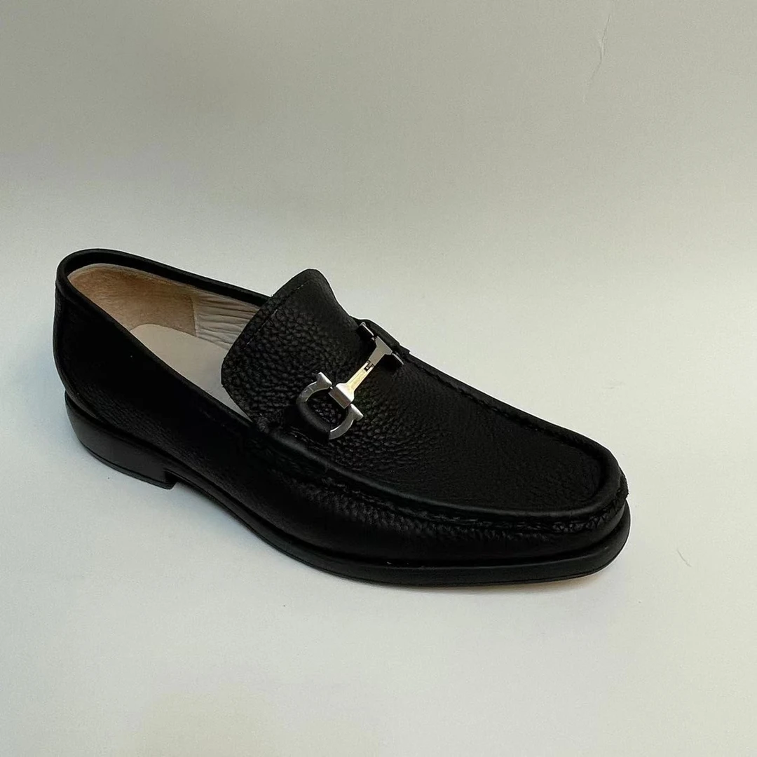 男式经典马衔扣乐福鞋轻便舒适一脚蹬懒人鞋男鞋男士男款时尚休闲