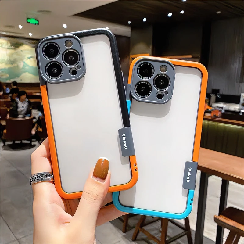 苹果17promax无背板14保护套15promax散热11透气iPhone13边框套12