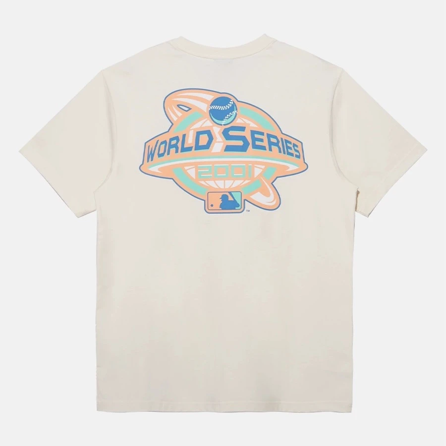 秋季新款纯棉圆领印花简约短袖T恤男女时尚情侣运动潮