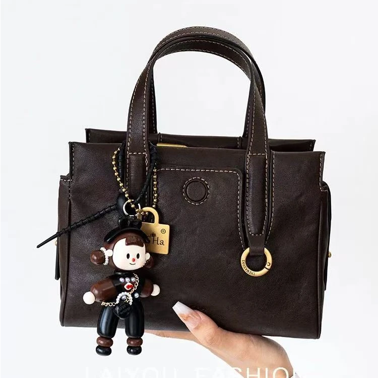 2024秋冬新款玛莎小众复古手提小包女百搭休闲单肩包斜挎包A275