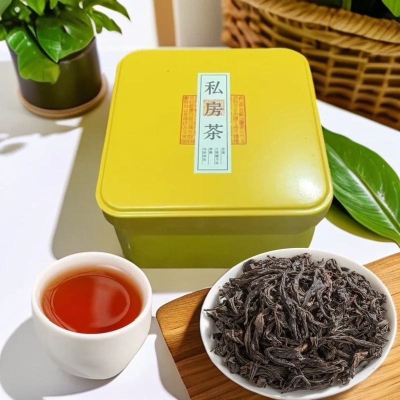 古工纯福利大红袍茶叶福建高山花果香浓香型传统私房茶罐装袋泡