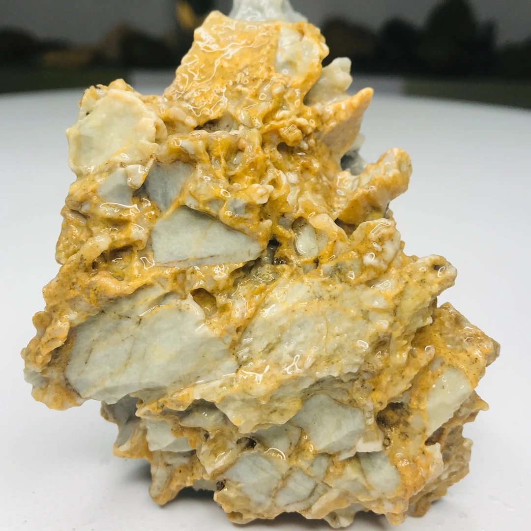 开心美石新疆奇石泥石手把件摆件意境石象形石