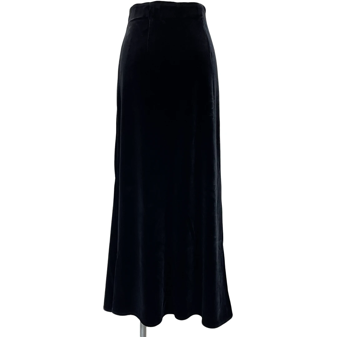 MONICA 鱼尾侧开叉显瘦秋冬净版半裙