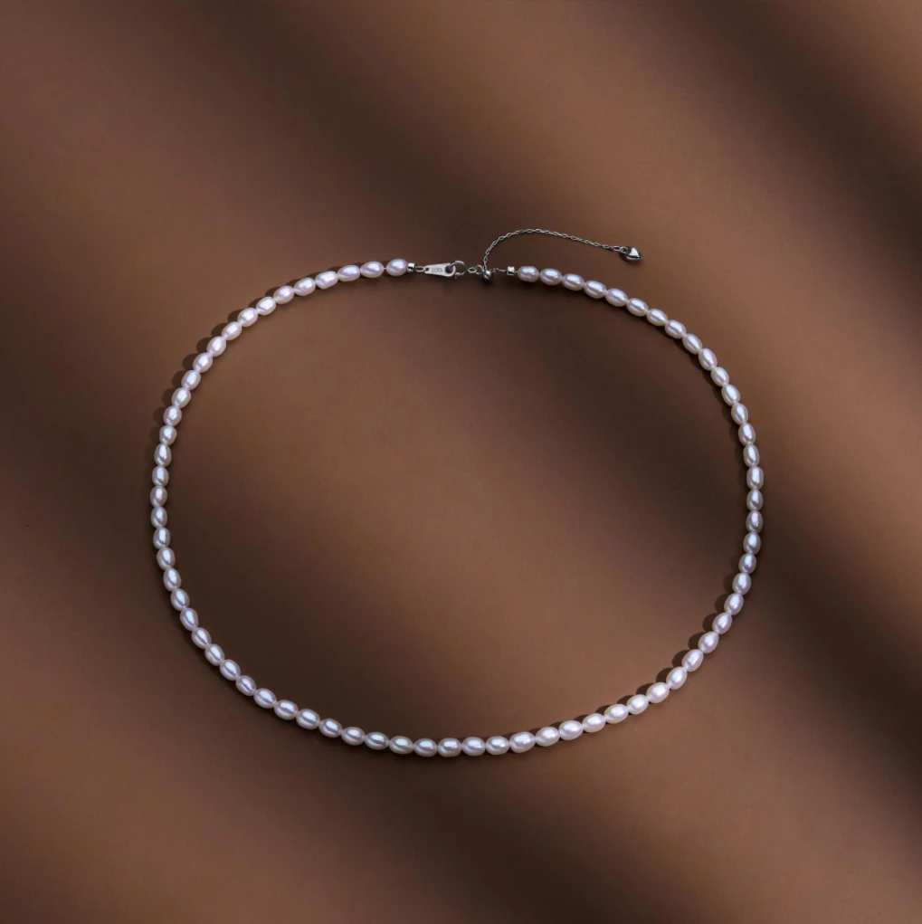 【人鱼泪】淡水无核珍珠人鱼泪/4-5mm/s925银/白色气质百搭经典