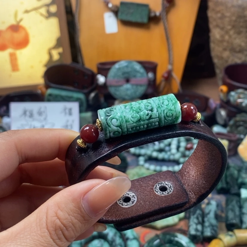 【闪购商品】翡翠手链未镶嵌R**哥