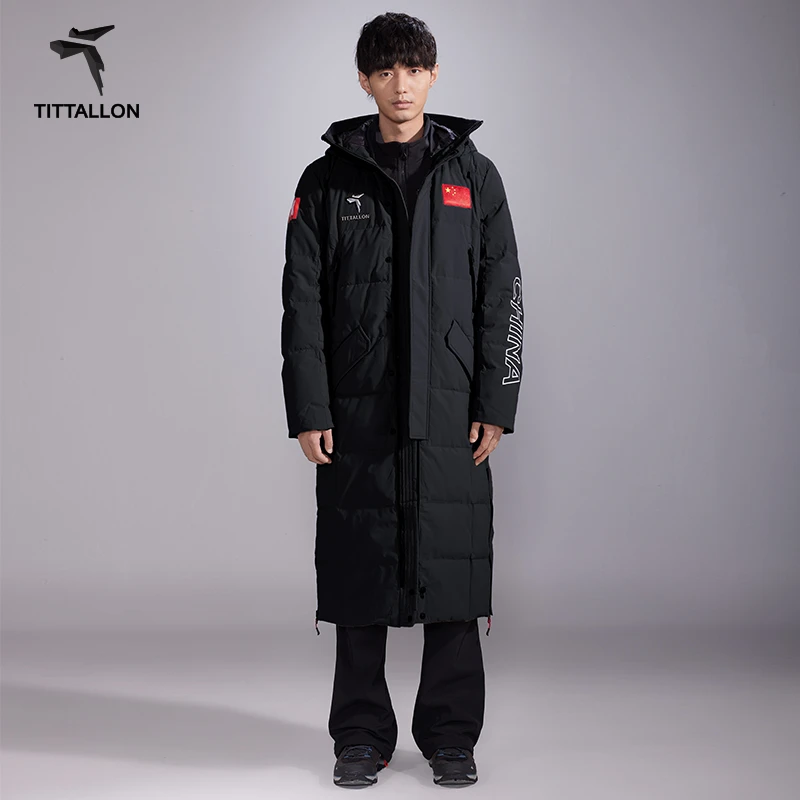 TITTALLON/体拓国家队长款羽绒服 户外防风防泼极寒保暖中性鹅绒