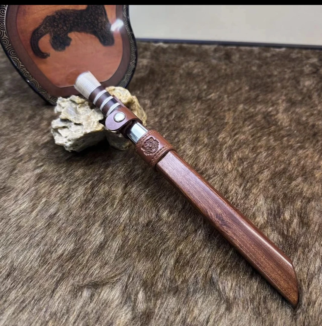 （金钱豹）多功能户外野营吃肉纯手工小刀