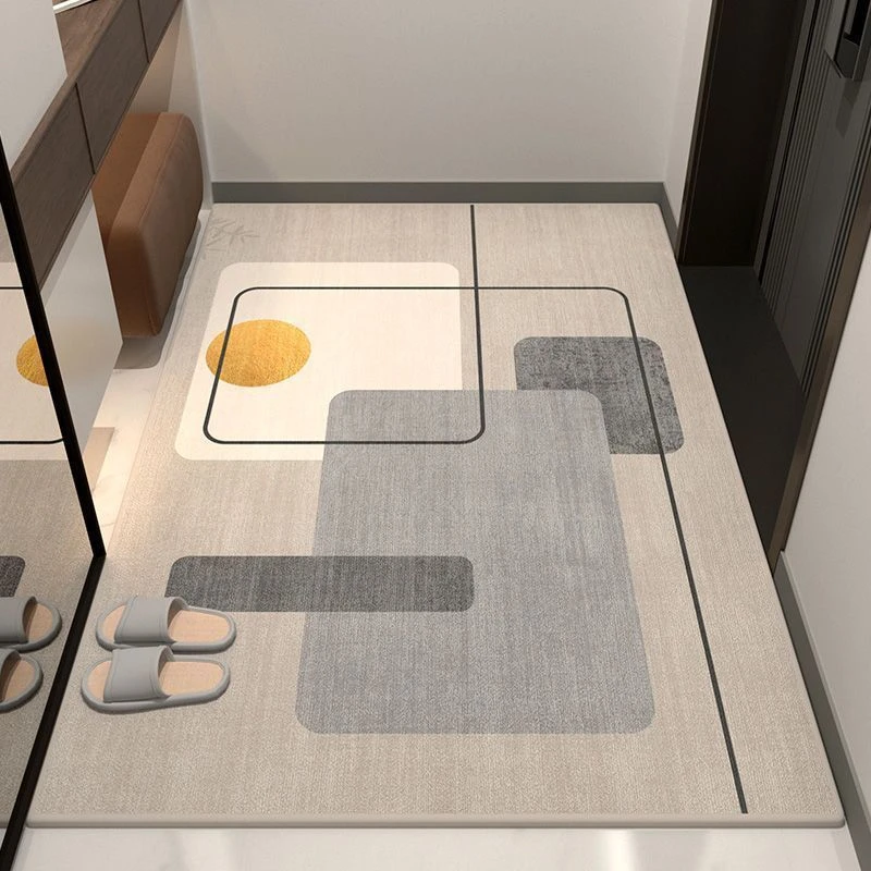 入户门地垫加长家用进门脚垫玄关门口地垫地毯防滑吸水耐脏三合一