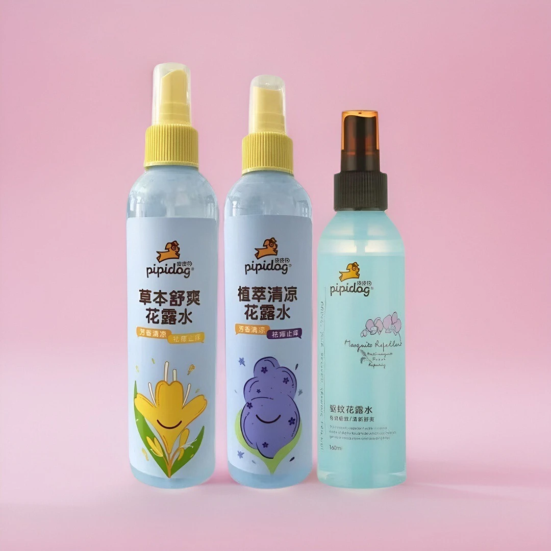 皮皮狗花露水止痒祛痱金银花薰衣草喷雾清香宿舍驱蚊清新240ml