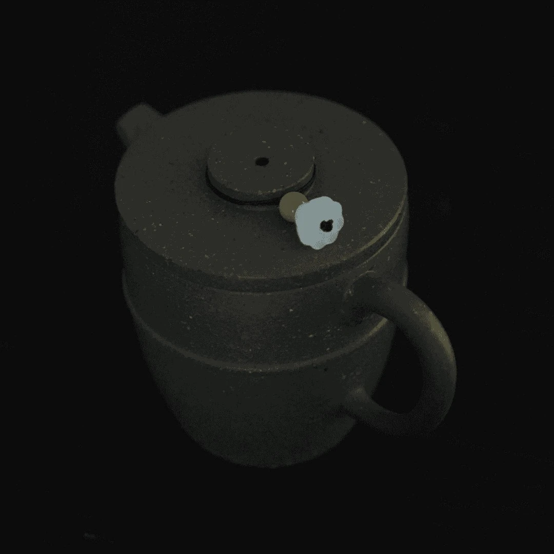 段泥壶中式复古茶壶 全手工紫砂壶 守拙 100cc