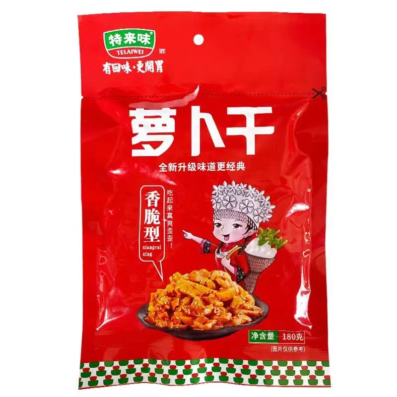 「夏日尝鲜」特来味萝卜干袋装180g*2