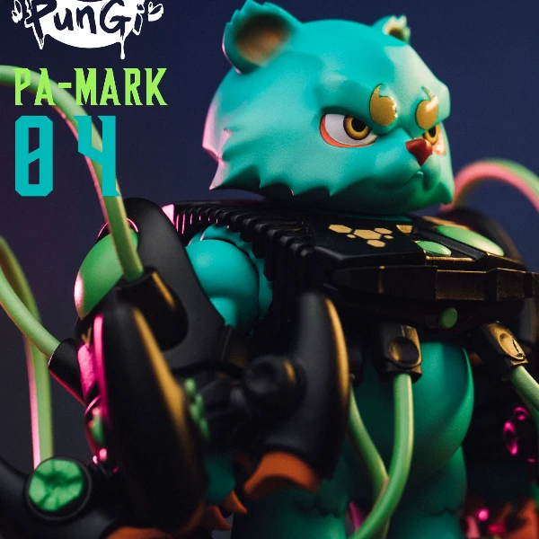 班长潮玩 潮玩手办大娃胖吉pungi 竞技场系列-萤火