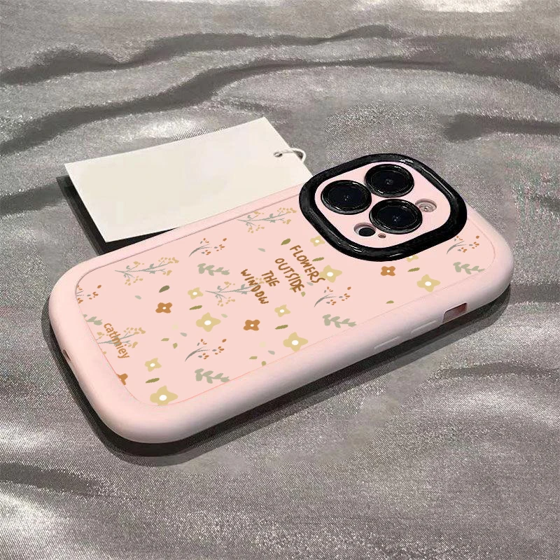 印花小碎花苹果15promax手机壳14iphone12/13软11x卡通7/8p新款6s