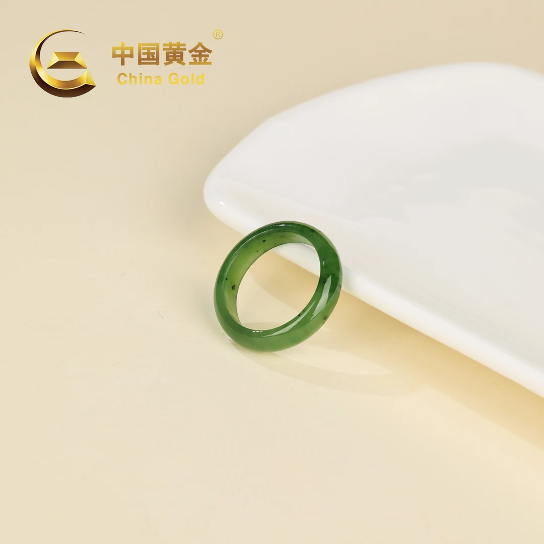 【中国黄金】叙椿 | 和田玉*戒指*未镶嵌-J976-格