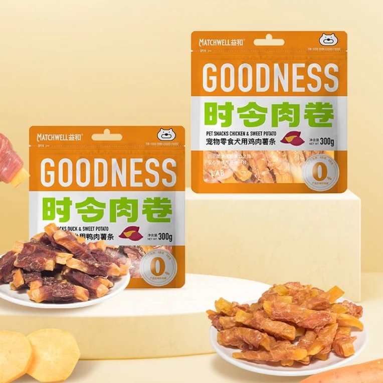 新疆包邮益和宠物零食鸡鸭肉薯条狗狗磨牙训练奖励洁齿肉干果蔬