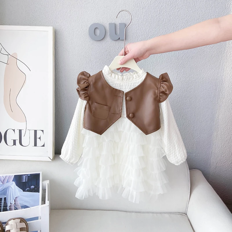 女童新款蛋糕裙女宝宝春季连衣裙