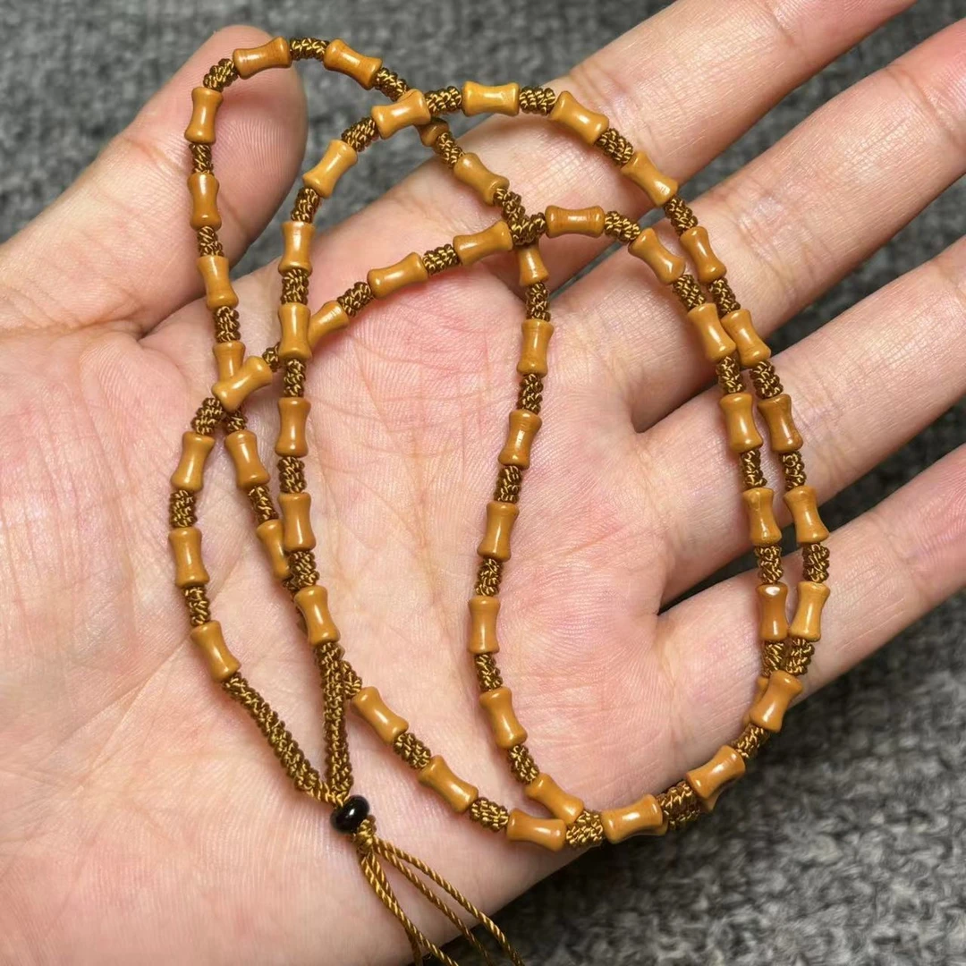 竹节链子 单籽搭配 一条（无礼盒）