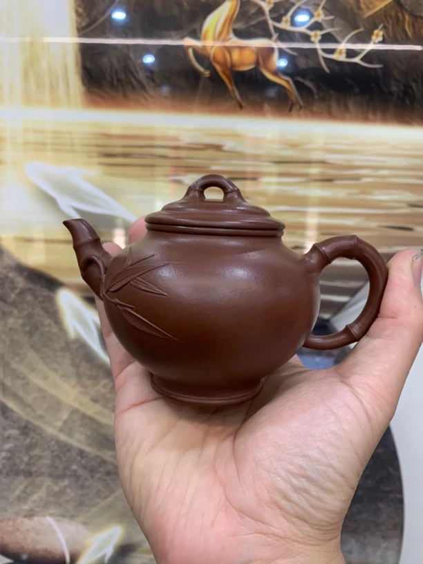 紫泥底槽清竹节笑樱