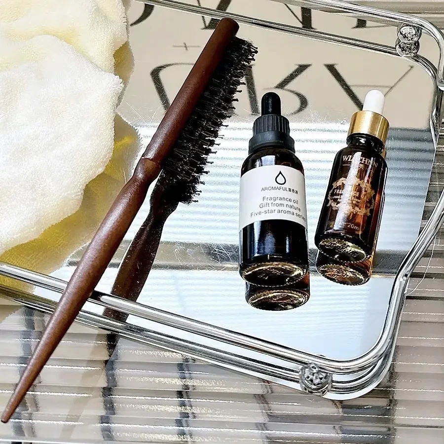 猪鬃毛梳子家用长发女生梳吹头造型抚平毛躁顺发蓬松三排梳子