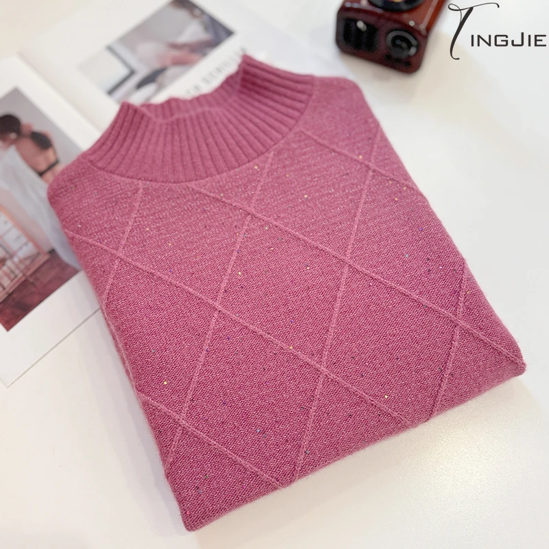 B614【高配蜜熊绒】~长袖上衣针织毛衣上衣女