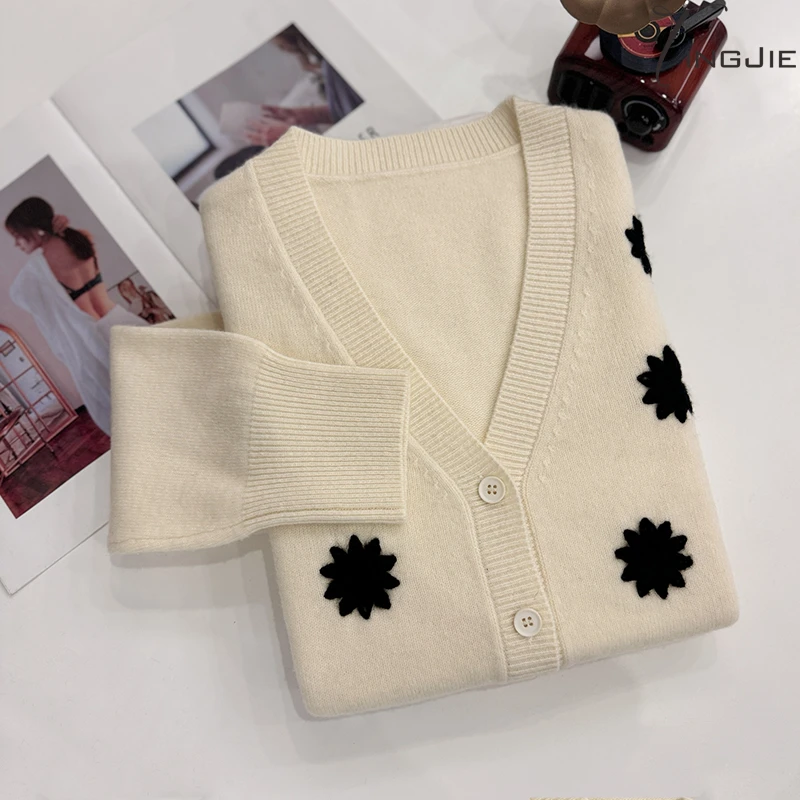 B1649长袖上衣针织毛衣上衣女