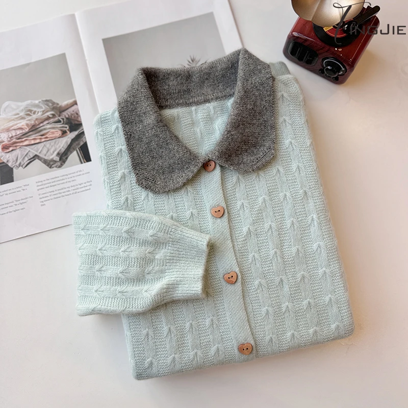 B1539长袖上衣针织毛衣上衣女