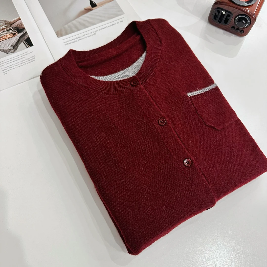 B1490长袖上衣针织毛衣上衣女