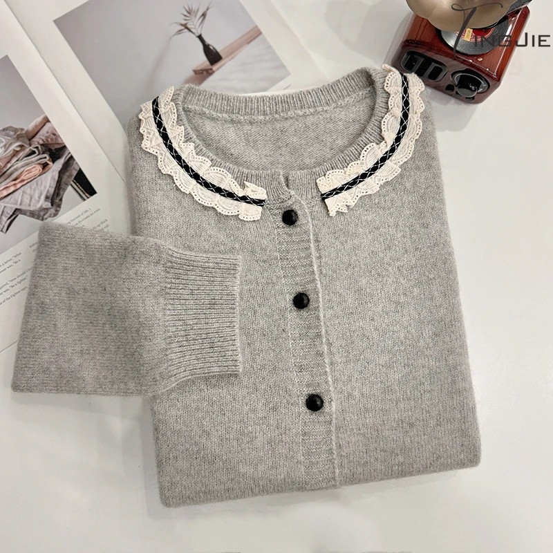 B2154长袖上衣针织毛衣上衣女