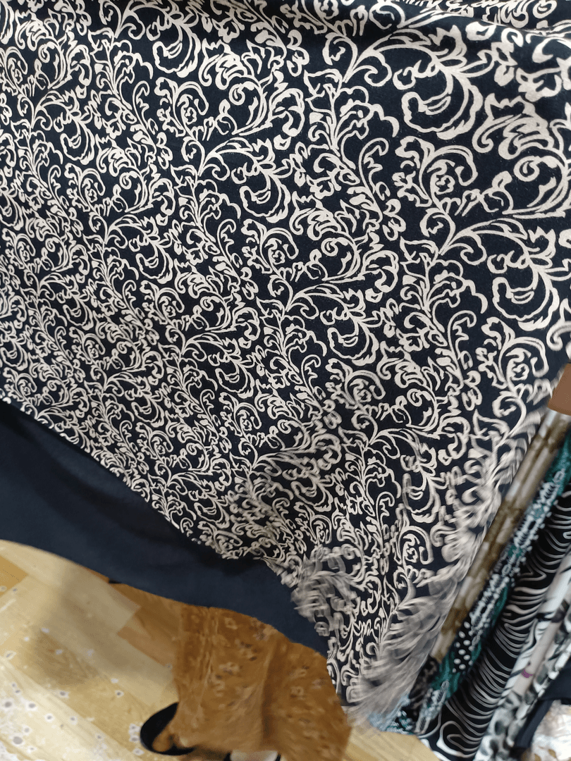 呼吸棉如意小花2米面料