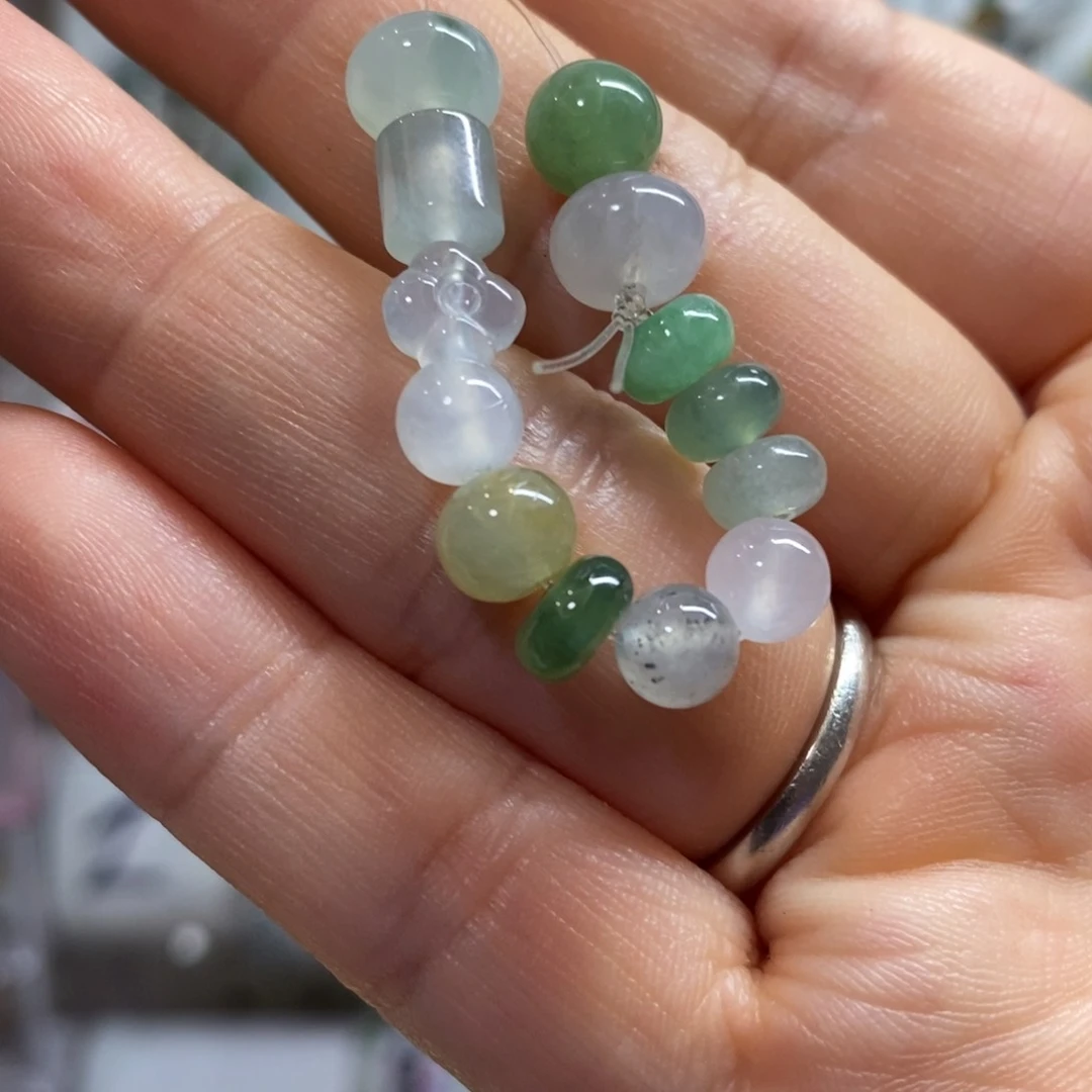 翡翠手链未镶嵌买断