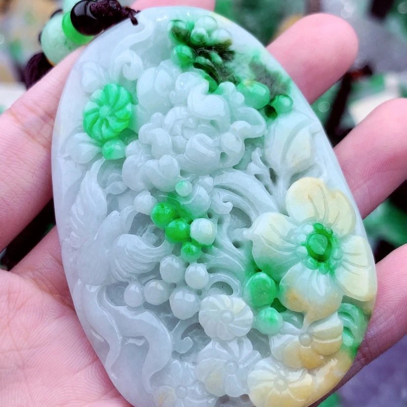 【闪购商品】翡翠挂件未镶嵌少*