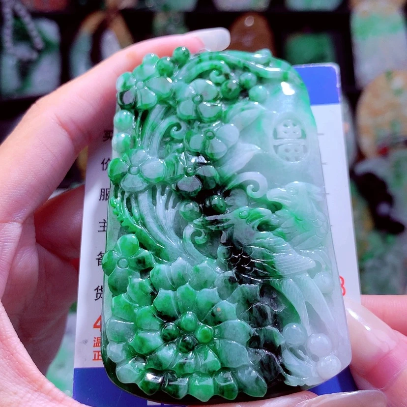 【闪购商品】翡翠挂件未镶嵌天然