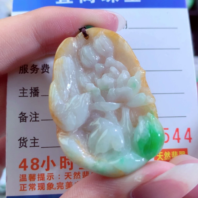 【闪购商品】翡翠颈饰未镶嵌挂件