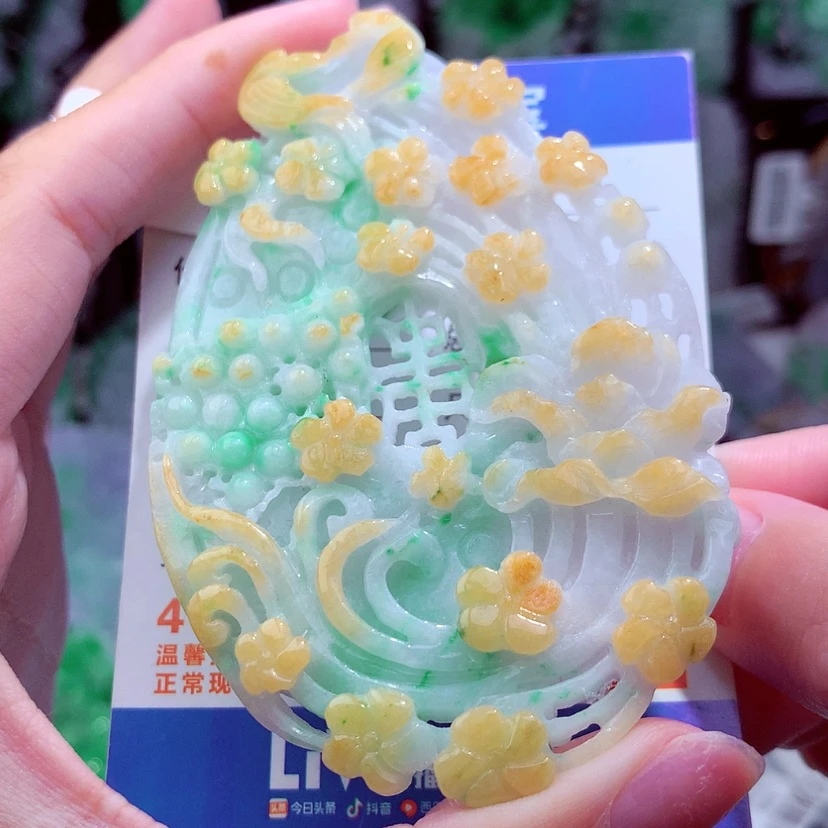 【闪购商品】翡翠颈饰未镶嵌天然