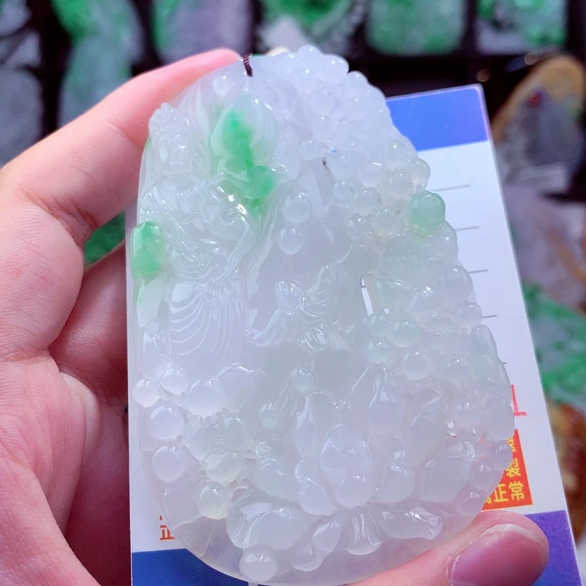 【闪购商品】翡翠颈饰未镶嵌挂件