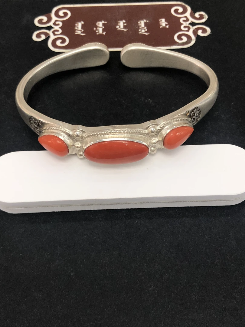 非金属亚克力手镯 时尚饰品珊珊民族风银手镯