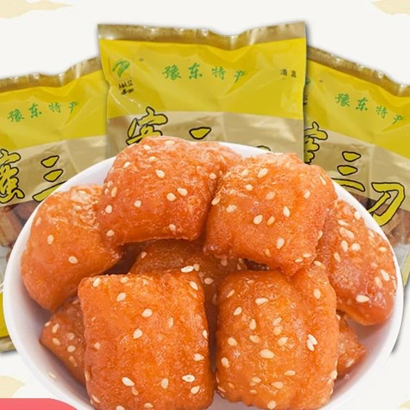 蜜三刀河南特产马四果品老式传统怀旧糕点零食小吃休闲食品1g笋