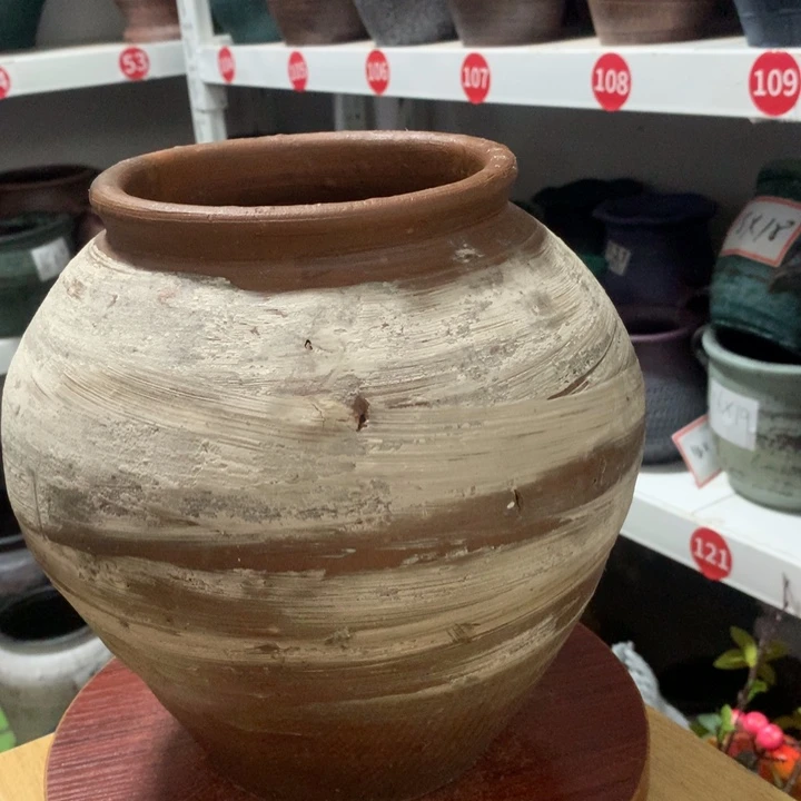 【闪购商品】红陶20CM（含）-50CM（不含）瑕疵默认打孔