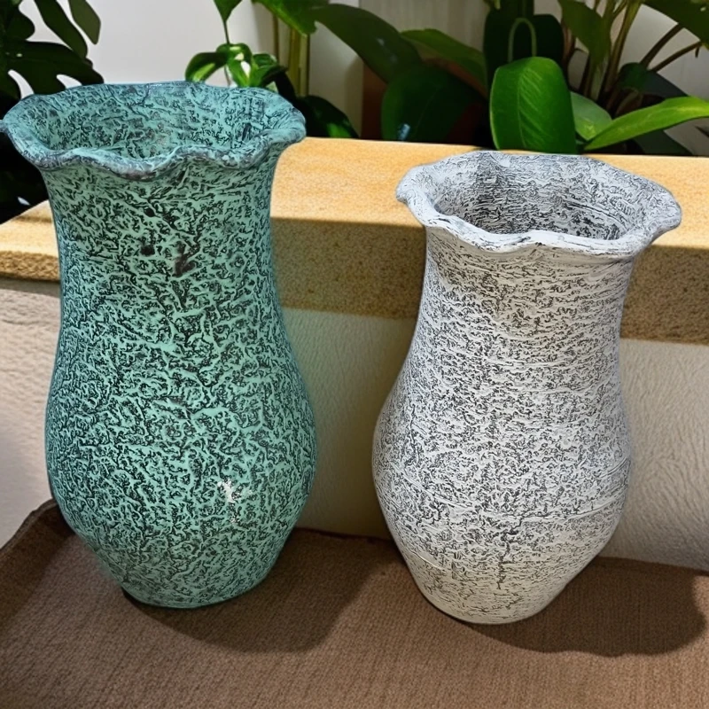 手工制作粗陶花盆插花水培土培法师多肉花盆