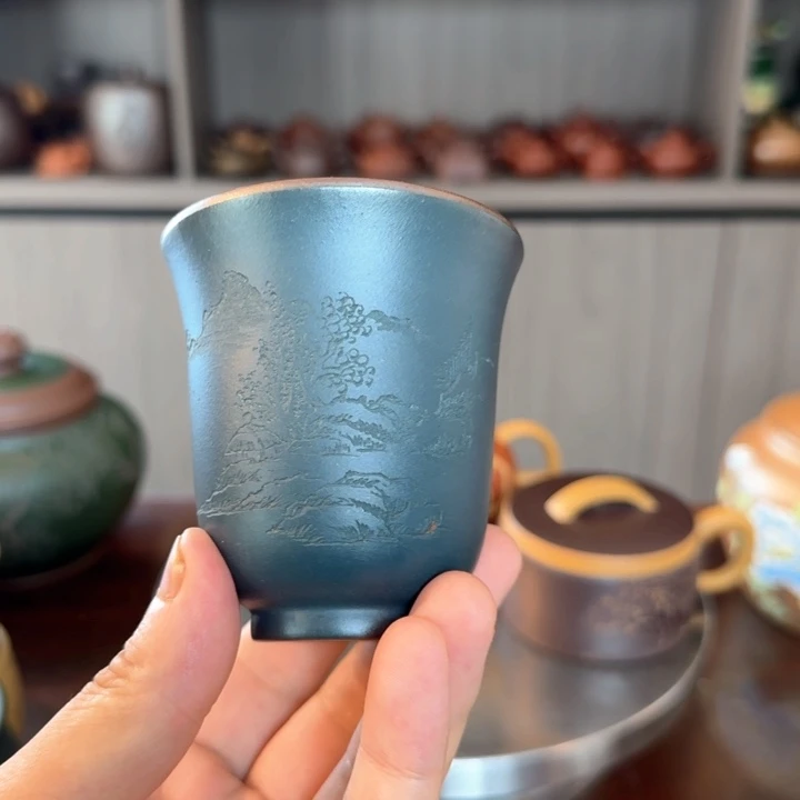 紫砂茶杯。。。。。。。