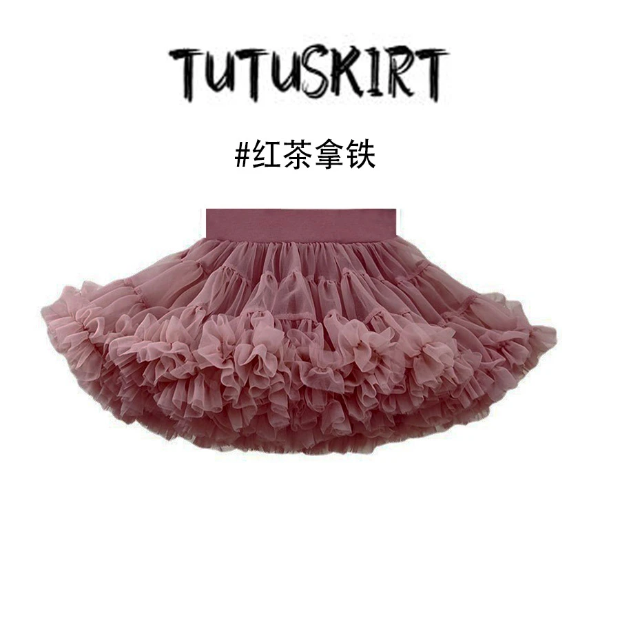 升级面料tutu裙蓬蓬女童半身裙洛丽塔公主裙蛋糕裙